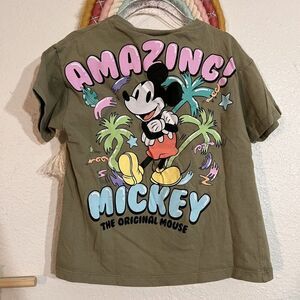 zara kids disney amazing mickey mouse tshirt size 3/4